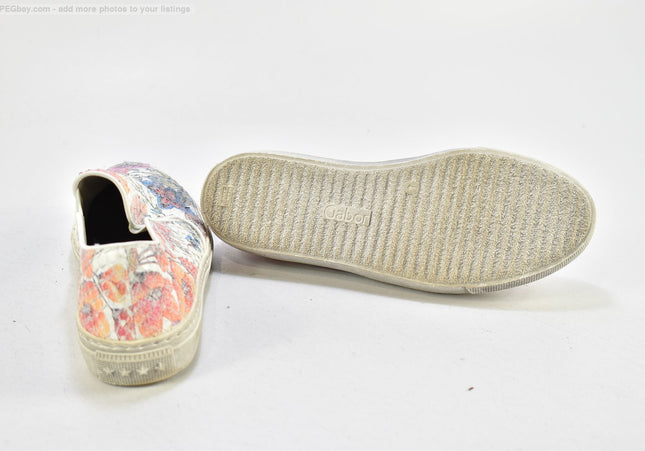 Gabor Damen Halbschuhe Slipper Ballerinas UK 4 Nr. 25-M 3000-Schuh-Gebraucht-secondhand