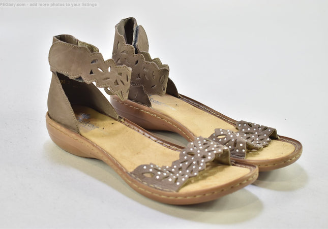 Rieker  Damen Sandale Sandalette  EUR 40 Nr. 26-S 3902