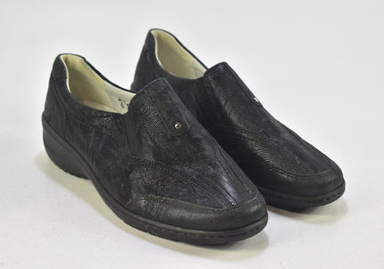 Waldläufer Damen Halbschuhe Slipper Ballerinas UK 5 Nr. 24-O 1333-Schuh-Gebraucht-secondhand