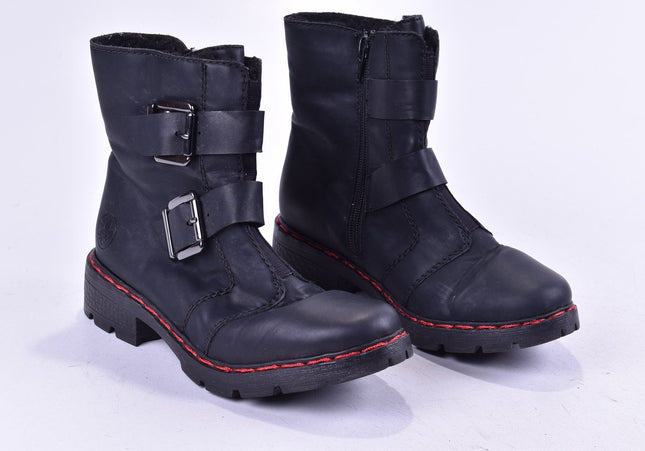 Rieker Damen Stiefelette Boots EUR 36 Nr. 24-F 1579-Schuh-Gebraucht-secondhand