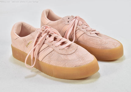 Adidas Samba Damen Sportschuhe Sneaker EUR 39 1/3 Nr. 25-V 418-gebrauchte Schuhe-second hand-SchuhGebraucht