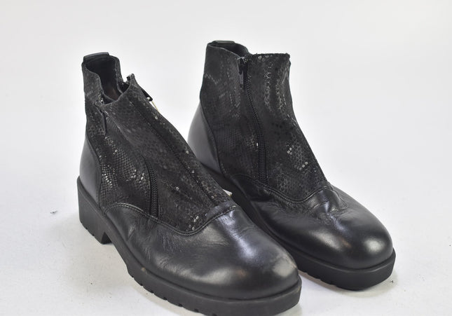 Ganter Damen Stiefelette Boots UK 5 Nr. 24-B 3407-Schuh-Gebraucht-secondhand