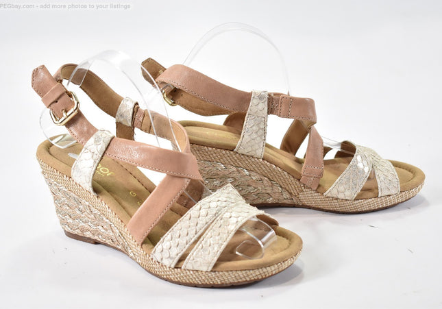 Gabor Damen Sandale Sandalette UK 5,5 Nr. 25-S 2622-SchuhGebraucht