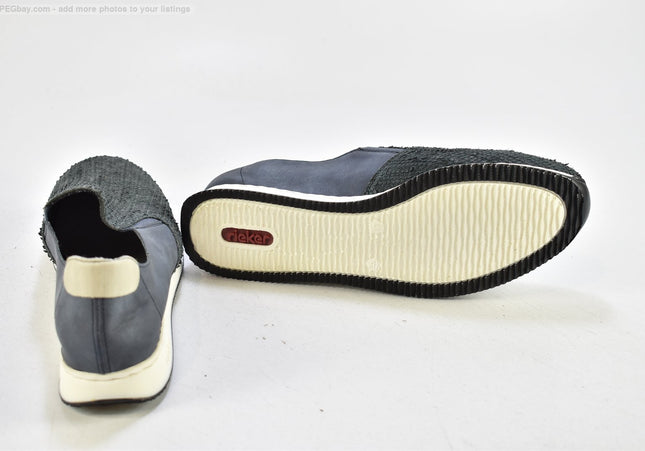 Rieker Damen Halbschuhe Slipper Ballerinas EUR 41 Nr. 25-M 3220-Schuh-Gebraucht-secondhand