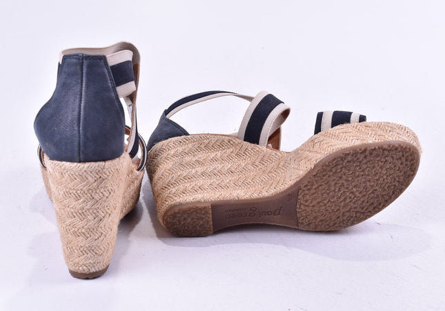 Paul Green Damen Sandale Sandalette UK 4,5 Nr. 24-SD 324-Schuh-Gebraucht-secondhand