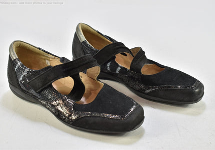 Helioform Damen Halbschuhe Slipper Ballerinas UK 4 Nr. 25-A 621-Schuh-Gebraucht-secondhand