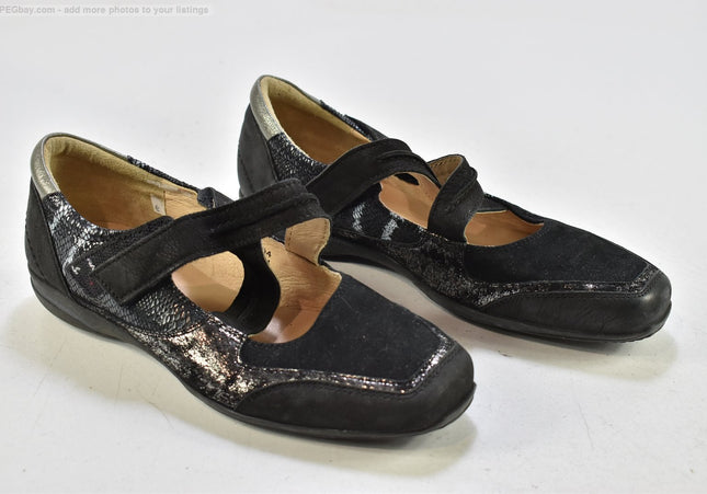 Helioform Damen Halbschuhe Slipper Ballerinas UK 4 Nr. 25-A 621-Schuh-Gebraucht-secondhand