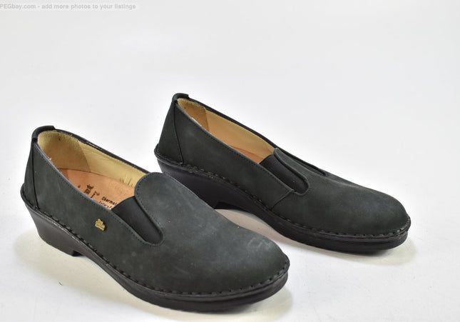 Finn Comfort Damen Halbschuhe Slipper Ballerinas UK 4,5 Nr. 25-M 3221-Schuh-Gebraucht-secondhand