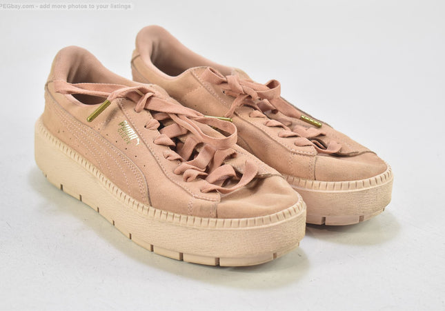 Puma Suede Damen Sportschuhe Sneaker EUR 39 Nr. 25-J 1383-Schuh-Gebraucht-secondhand