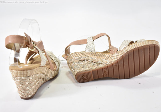 Gabor Damen Sandale Sandalette UK 5,5 Nr. 25-S 2622-SchuhGebraucht