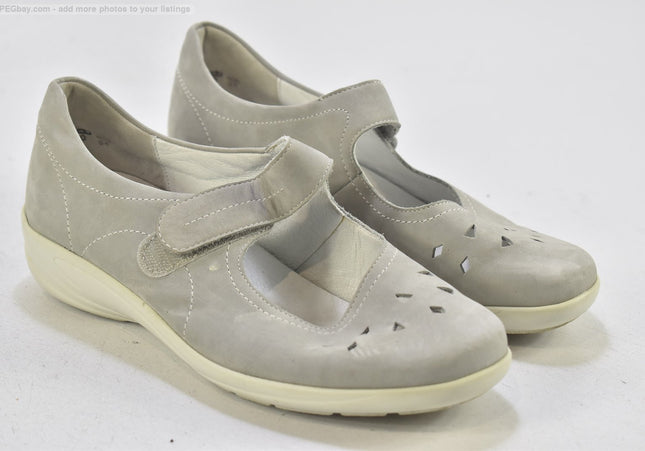 Semler Damen Halbschuhe Slipper Ballerinas UK 7 Nr. 25-F 1775-Schuh-Gebraucht-secondhand
