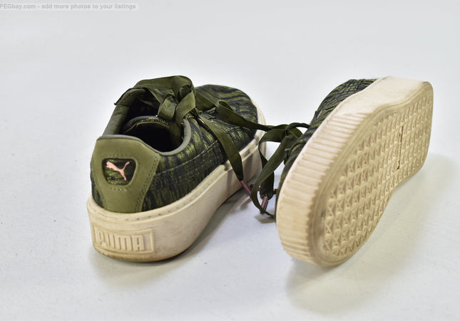 Puma Basket Damen Sportschuhe Sneaker EUR 37,5 Nr. 25-T 1570-gebrauchte Schuhe-Second hand-SchuhGebraucht