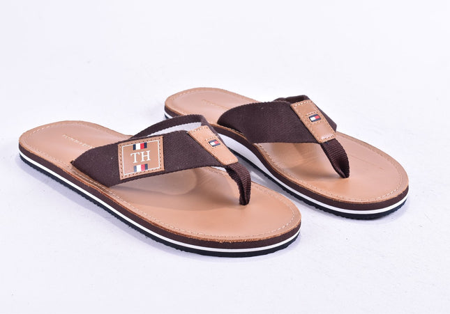 Tommy Hilfiger Herren Sandale Pantolette SL 27 cm Nr. 24-SD 4108-Schuh-Gebraucht-secondhand