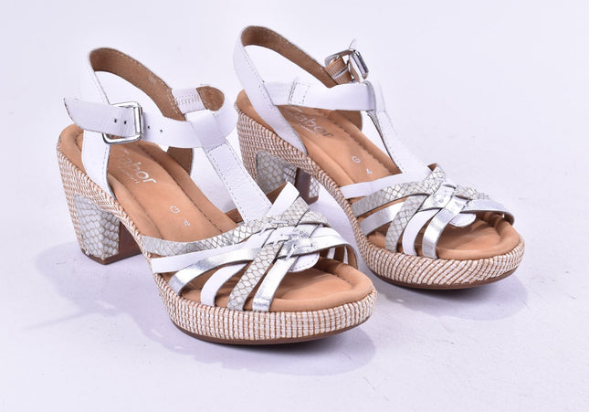 Gabor Damen Sandale Sandalette UK 4 Nr. 24-SD 975-Schuh-Gebraucht-secondhand