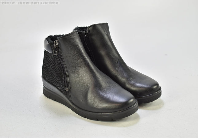 Damen Stiefelette Boots EUR 36 Nr. 25-B 951-gebrauchte Schuhe-Second hand-SchuhGebraucht