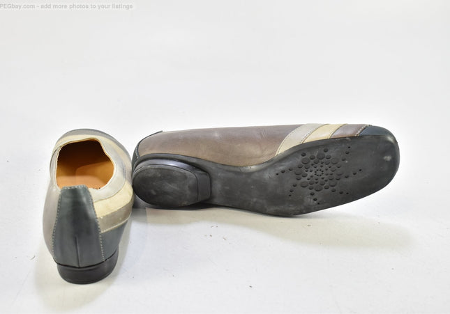 Theresia M. Damen Halbschuhe Slipper Ballerinas UK 4,5 Nr. 25-M 3222-Schuh-Gebraucht-secondhand