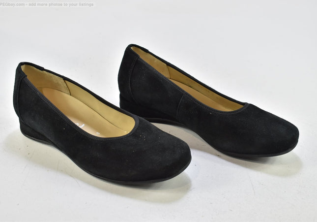 Hassia Damen Halbschuhe Slipper Ballerinas UK 3,5 Nr. 25-A 623-Schuh-Gebraucht-secondhand