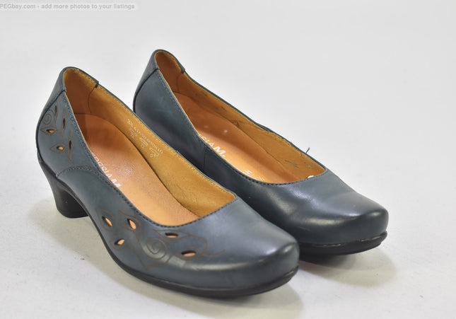 Theresia M. Damen Pumps High Heels UK 3,5 Nr. 25-F 2792-Schuh-Gebraucht-secondhand