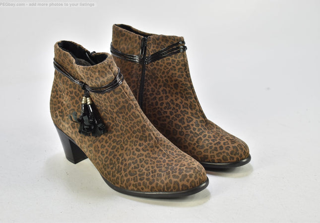 Alpina Damen Stiefelette Boots UK 4,5 Nr. 25-B 952-gebrauchte Schuhe-Second hand-SchuhGebraucht