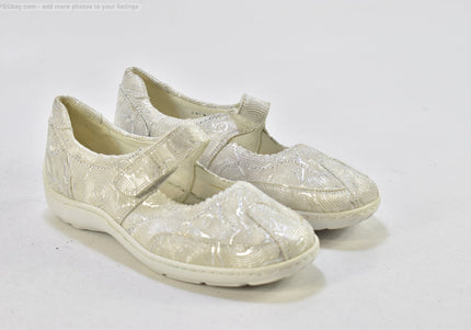 Waldläufer  Damen Halbschuhe Slipper Ballerinas  UK 3 Nr. 25-T 1857