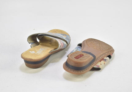Rieker  Damen Sandale Pantolette  EUR 36 Nr. 25-S 223