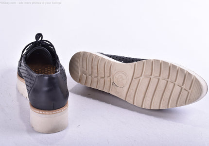 Marc O´Polo Damen Halbschuhe Freizeitschuhe UK 4,5 Nr. 25-M 652-Schuh-Gebraucht-secondhand