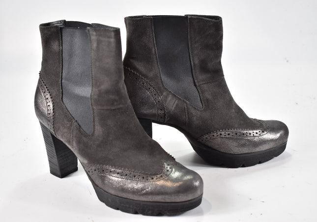 Paul Green Damen Stiefelette Boots UK 5,5 Nr. 24-A 4027-Schuh-Gebraucht-secondhand