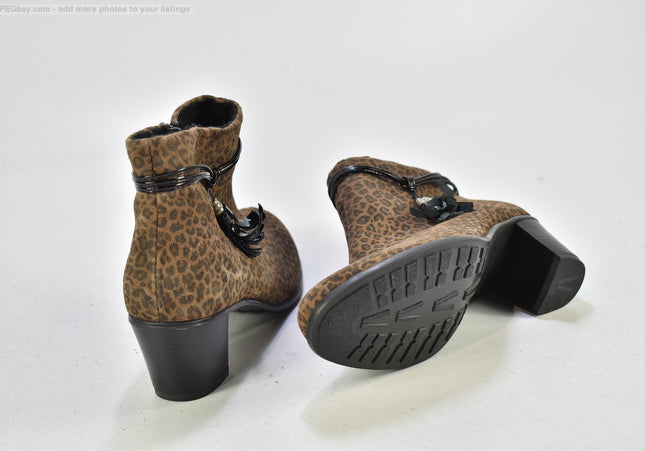 Alpina Damen Stiefelette Boots UK 4,5 Nr. 25-B 952-gebrauchte Schuhe-Second hand-SchuhGebraucht