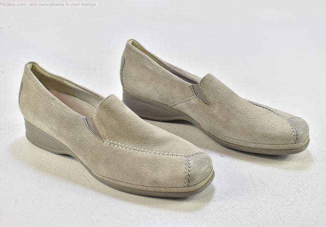 Semler Damen Halbschuhe Slipper Ballerinas UK 7 Nr. 25-A 625-Schuh-Gebraucht-secondhand