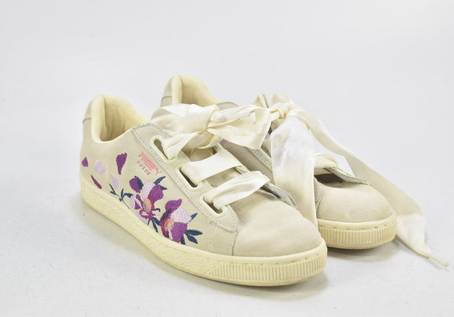 Puma Suede Damen Sportschuhe Sneaker EUR 38,5 Nr. 24-X 605-Schuh-Gebraucht-secondhand