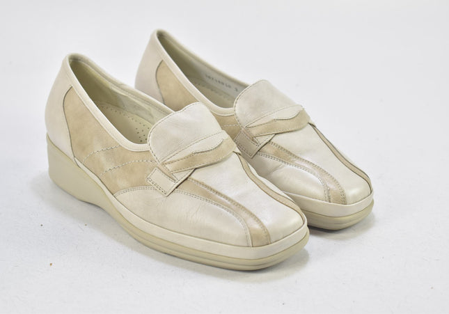Waldläufer Damen Halbschuhe Slipper Ballerinas UK 5,5 Nr. 24-X 275-Schuh-Gebraucht-secondhand