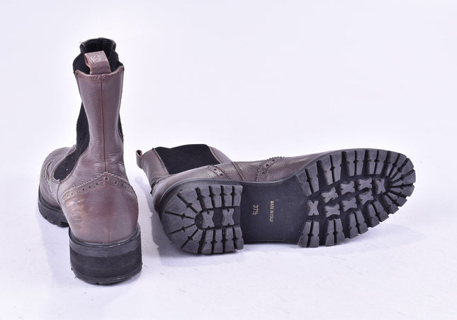 Damen Stiefelette Boots EUR 37,5 Nr. 24-A 669-Schuh-Gebraucht-secondhand