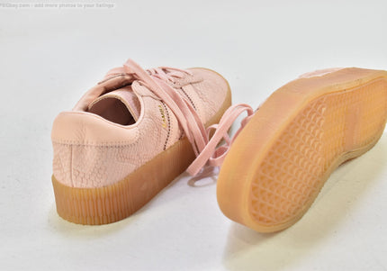 Adidas Samba Damen Sportschuhe Sneaker EUR 39 1/3 Nr. 25-V 418-gebrauchte Schuhe-second hand-SchuhGebraucht