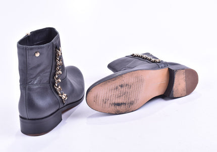 Tommy Hilfiger Damen Stiefelette Boots EUR 38 Nr. 23-M 2777-Schuh-Gebraucht-secondhand