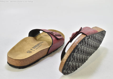 Birkenstock Schmal Madrid Damen Sandale Pantolette  EUR 43 Nr. 25-V 1696