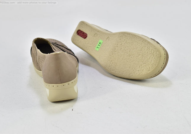 Rieker  Damen Halbschuhe Slipper Ballerinas  EUR 37 Nr. 25-Z 2475