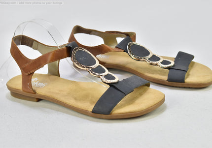 Rieker  Damen Sandale Sandalette  EUR 40 Nr. 25-S 4059