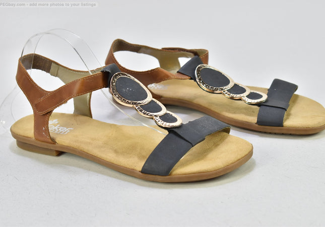 Rieker  Damen Sandale Sandalette  EUR 40 Nr. 25-S 4059