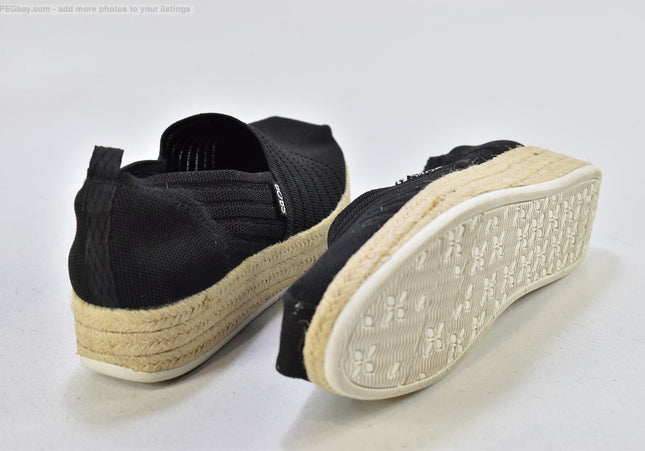Bobs Skechers Damen Halbschuhe Slipper Ballerinas US 8 Nr. 25-T 1174-gebrauchte Schuhe-Second hand-SchuhGebraucht