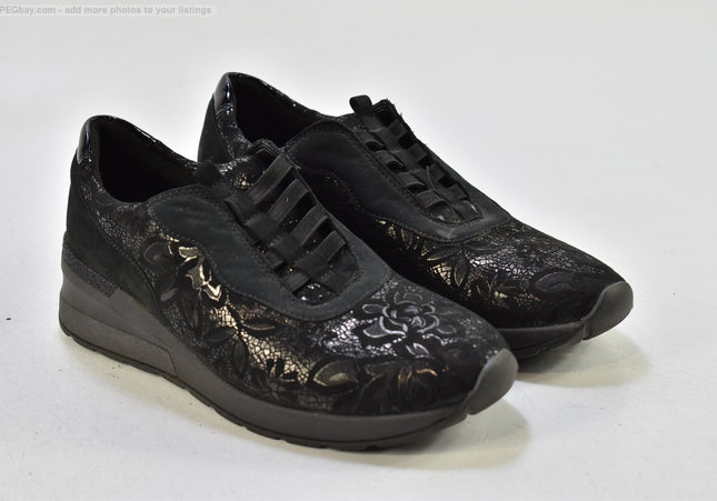 Waldläufer  Damen Halbschuhe Slipper Ballerinas  UK 4,5 Nr. 25-T 1859