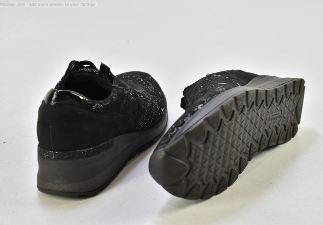 Waldläufer  Damen Halbschuhe Slipper Ballerinas  UK 4,5 Nr. 25-T 1859