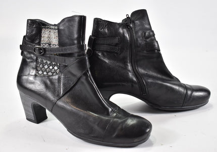 Think Damen Stiefelette Boots EUR 40 Nr. 24-A 1273-Schuh-Gebraucht-secondhand