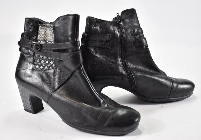 Think Damen Stiefelette Boots EUR 40 Nr. 24-A 1273-Schuh-Gebraucht-secondhand