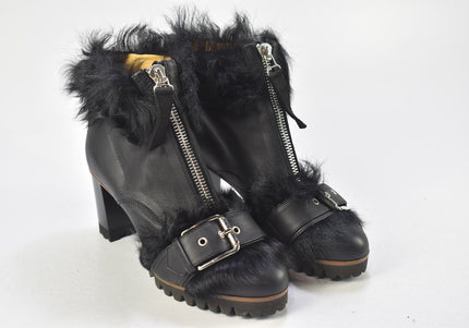 Trumans Damen Stiefelette Boots EUR 37,5 Nr. 24-B 312-Schuh-Gebraucht-secondhand