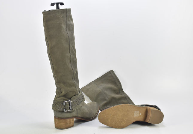 SPM Damen Stiefel Stiefelette Boots EUR 39 Nr. 24-B 4521-Schuh-Gebraucht-secondhand