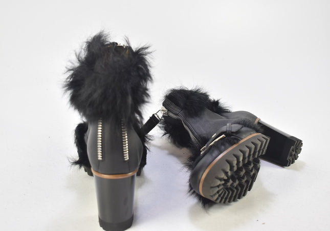 Trumans Damen Stiefelette Boots EUR 37,5 Nr. 24-B 312-Schuh-Gebraucht-secondhand