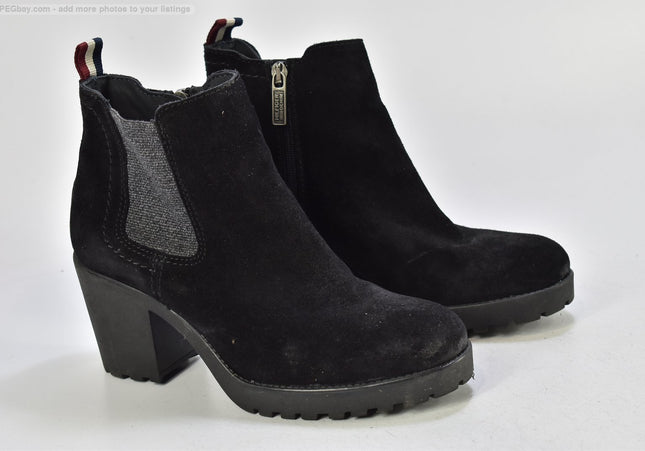 Tommy Hilfiger  Damen Stiefelette Boots  EUR 40 Nr. 25-B 71