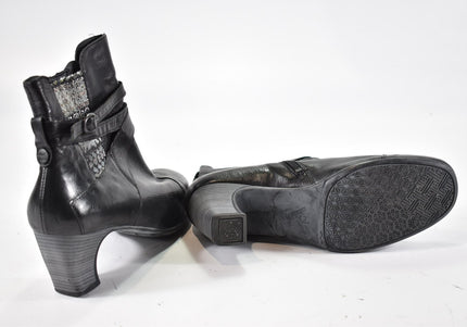 Think Damen Stiefelette Boots EUR 40 Nr. 24-A 1273-Schuh-Gebraucht-secondhand