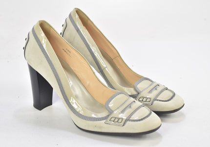 Tod`s Damen Pumps High Heels EUR 38,5 Nr.23-O 277-SchuhGebraucht