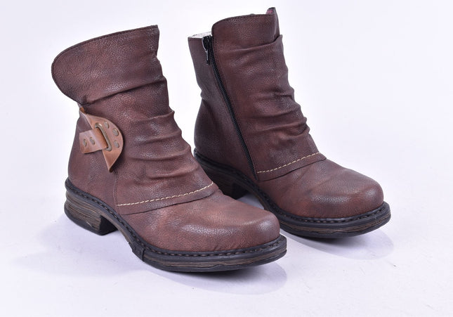 Rieker Damen Stiefelette Boots EUR 36 Nr. 24-J 5293-Schuh-Gebraucht-secondhand